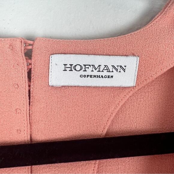 HOFMANN Copenhagen | Light Pink Long Puff Sleeve MIRA Blouse in Apricot Ice 38 6 - Picture 13 of 13